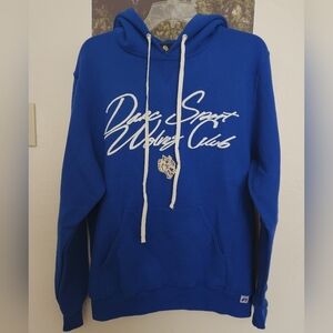 Darc Sport Wolves Club Hoodie in Blue size Medium